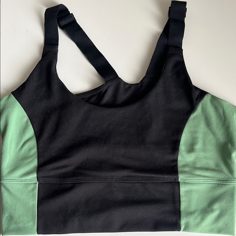 Active Booty Adjustable Silhouette Longline Bra Palm Springs Collection - Large
